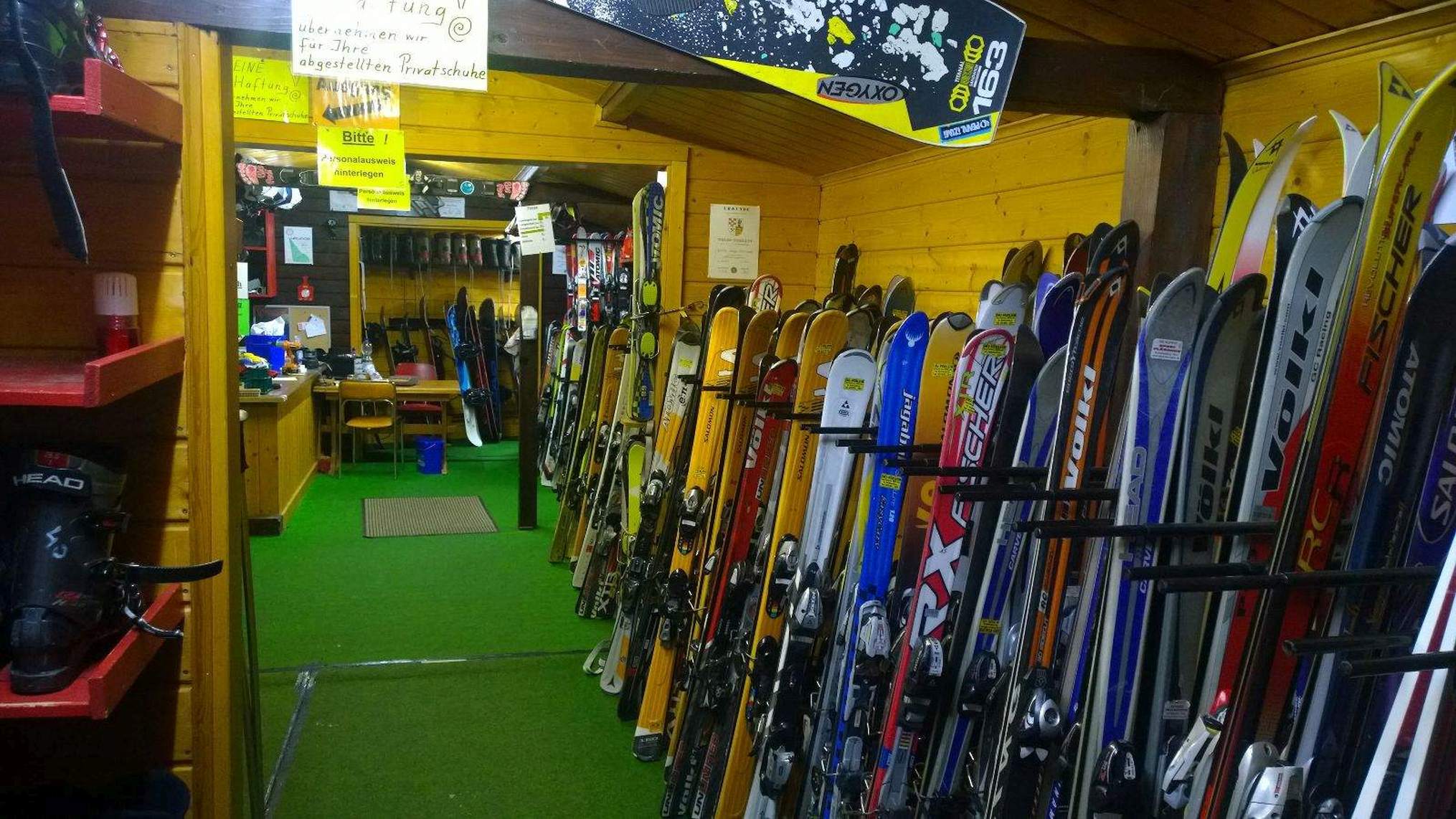 Sportklause im winter